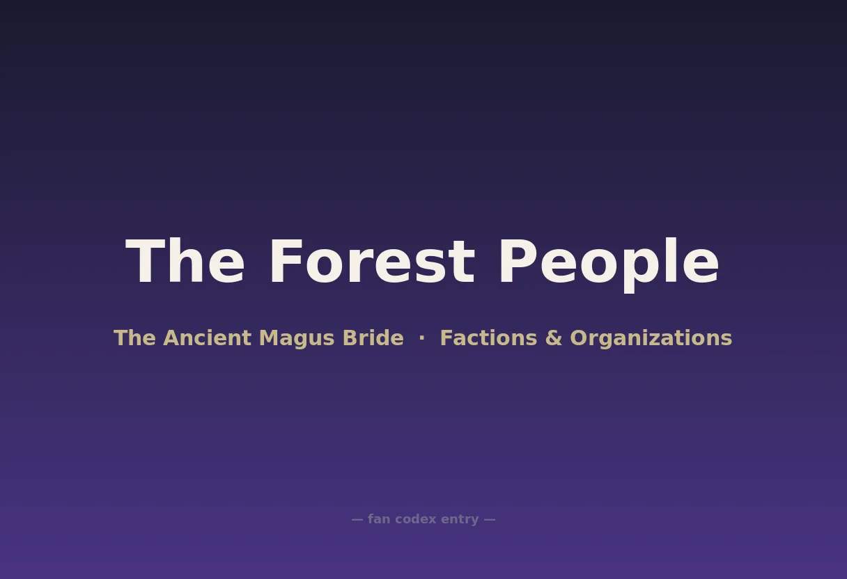 The Forest People