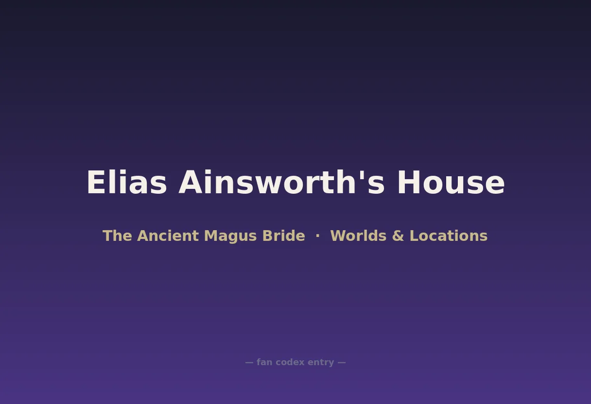 Elias Ainsworth's House