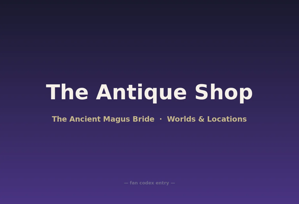 The Antique Shop