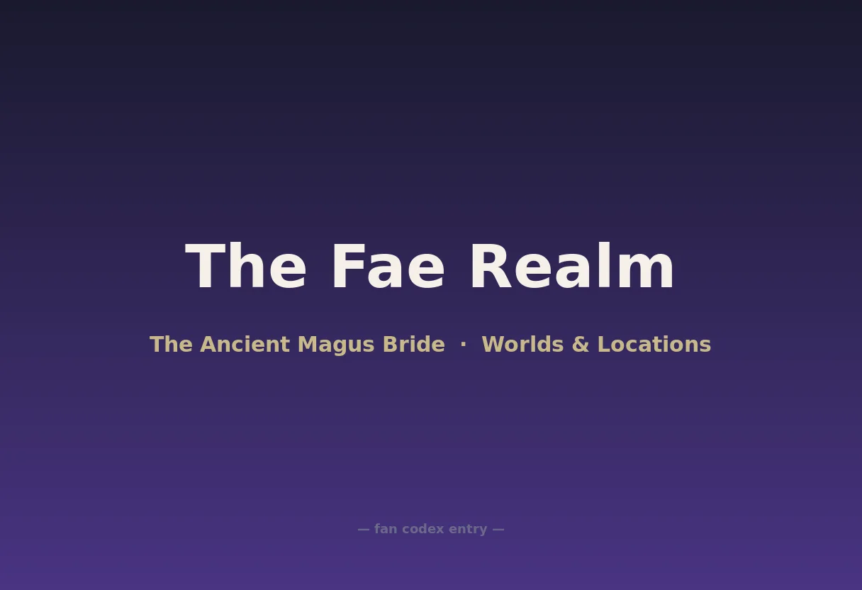 The Fae Realm